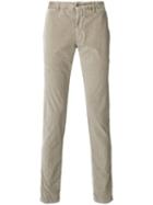 Incotex Slim Corduroy Trousers - Neutrals