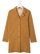Caffe' D'orzo Buttoned Up Coat - Brown