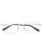 Brioni Square Frame Glasses - Silver
