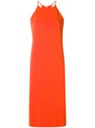 Osklen Midi Dress, Women's, Size: P, Yellow/orange, Polyamide/viscose/spandex/elastane