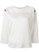 Mm6 Maison Margiela Anniv 20 T-shirt, Women's, Size: Small, White, Cotton/polyamide/viscose