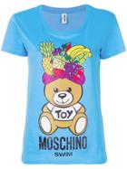 Moschino Carmen Miranda Bear T-shirt - Blue