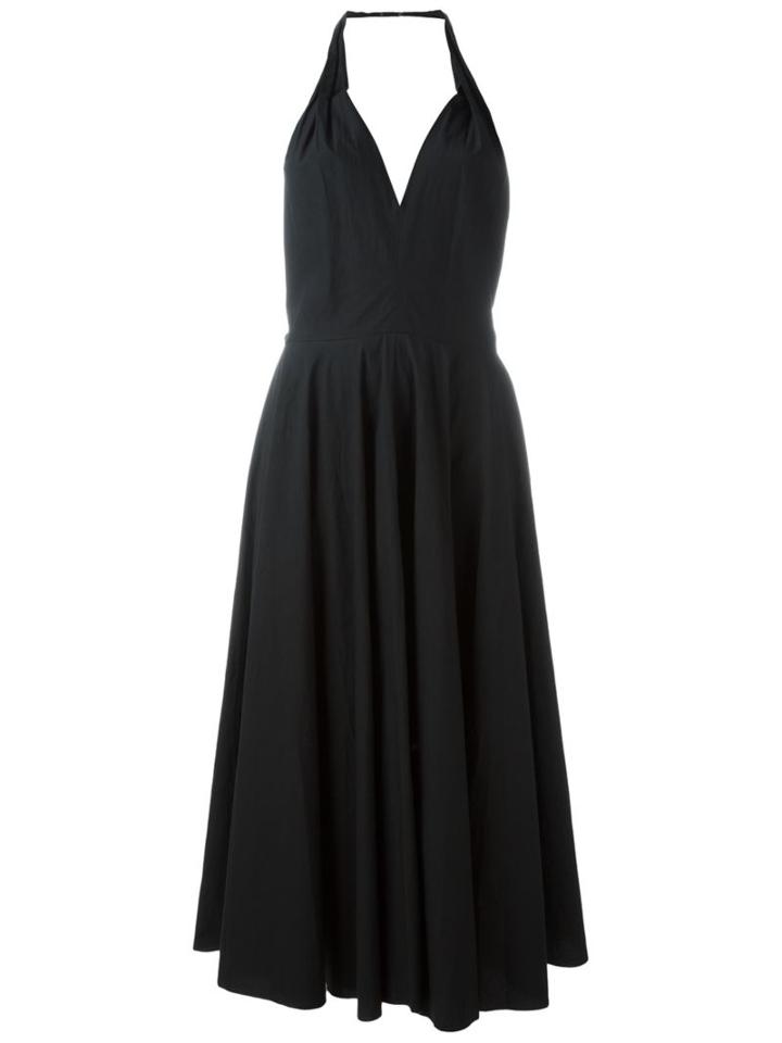 Ma+ Flared Sweetheart Neck Dress