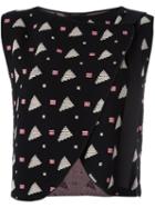 Emporio Armani 'runway' Knitted Gilet, Women's, Size: 42, Black, Polyester/viscose