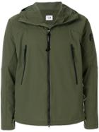 Cp Company Hooded Zip Jacket - Green