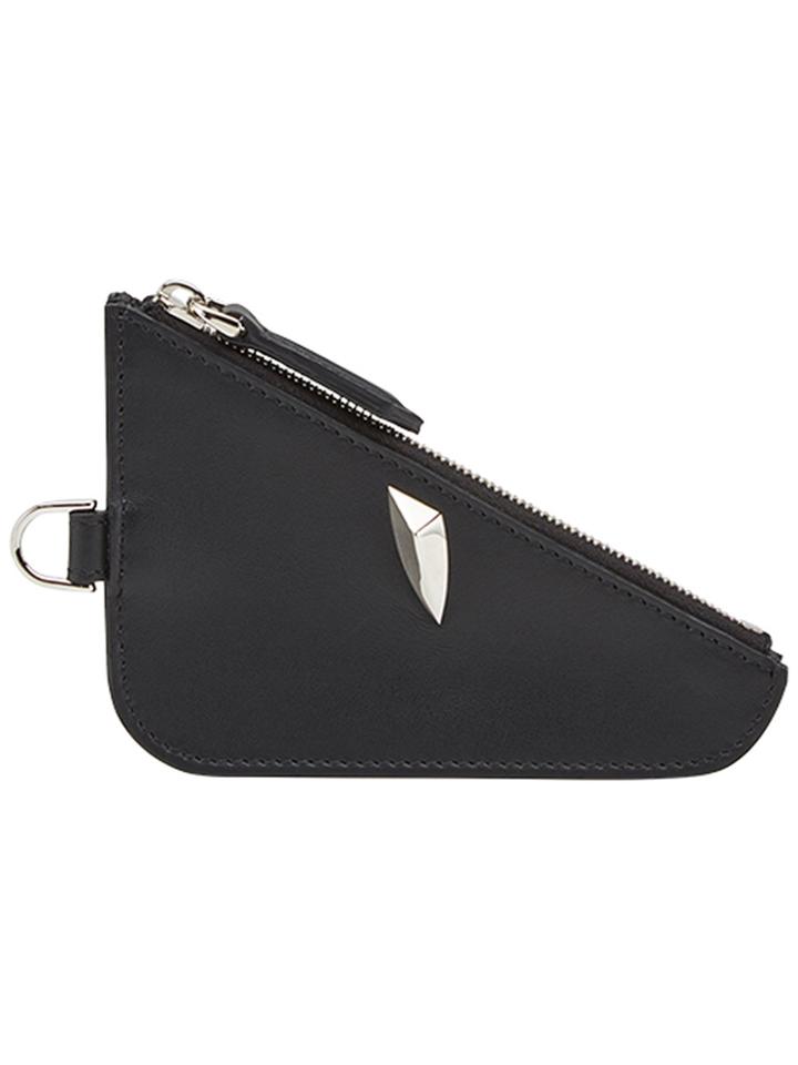 Fendi Eyes Coin Pouch - Black