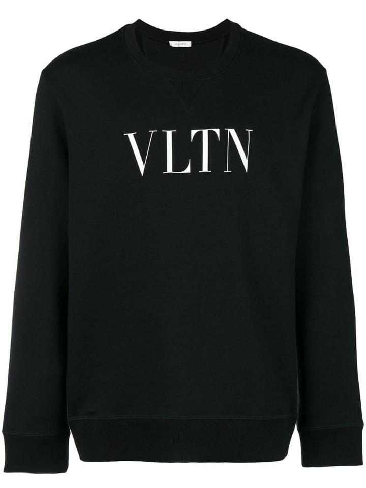 Valentino Vltn Sweatshirt - 0no Black