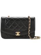 Chanel Vintage Quilted Diana Bag - Black
