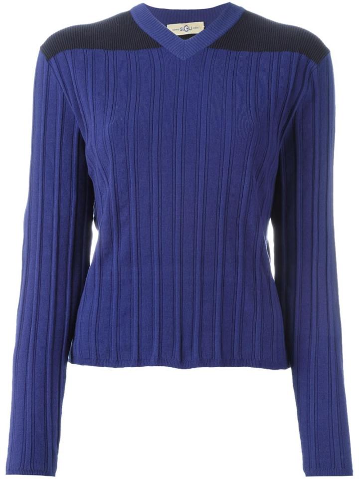Romeo Gigli Vintage V-neck Jumper