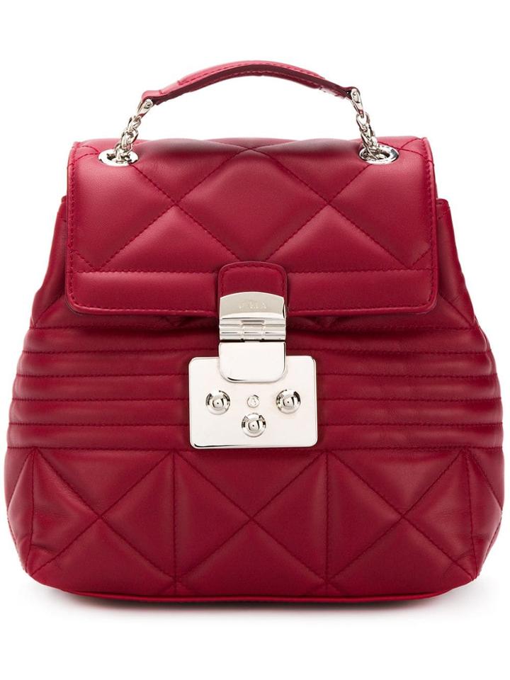 Furla Fortuna Backpack - Red