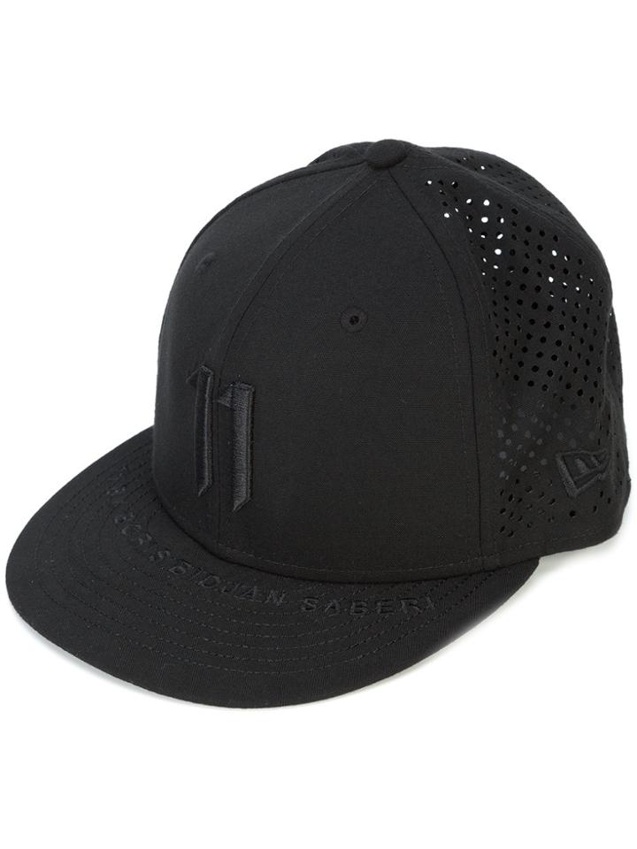 11 By Boris Bidjan Saberi Perforated Logo Cap - Black