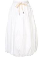 Lee Mathews Dwight Balloon Skirt - White
