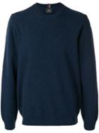 Ps Paul Smith Long-sleeve Fitted Sweater - Blue