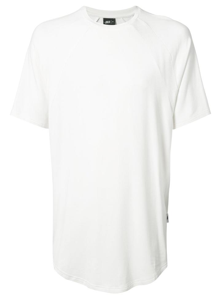 Publish - Raglan T-shirt - Men - Spandex/elastane/rayon - L, White, Spandex/elastane/rayon