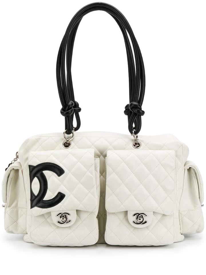 Chanel Pre-owned 2000's Cc Quilted Bag - Neutrals