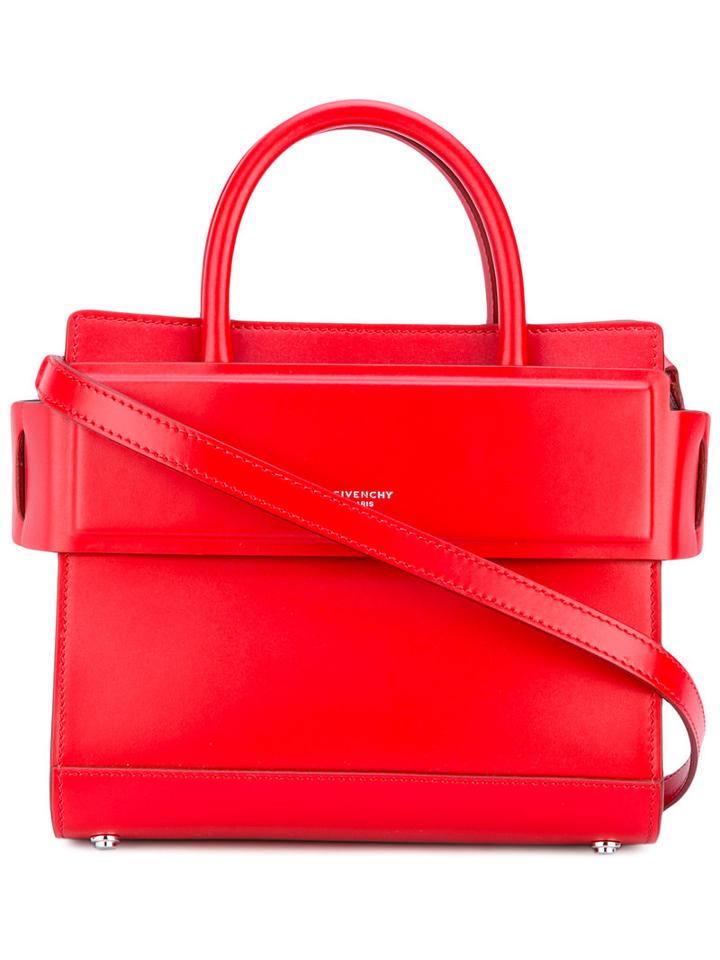 Givenchy - Mini Horizon Tote Bag - Women - Leather - One Size, Red, Leather