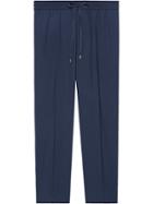 Gucci Tailored Wool Jogging Trousers - Blue