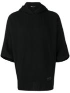 Y-3 Short Sleeved Hoodie - Black