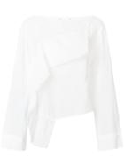 Lost & Found Rooms Draped Blouse - White