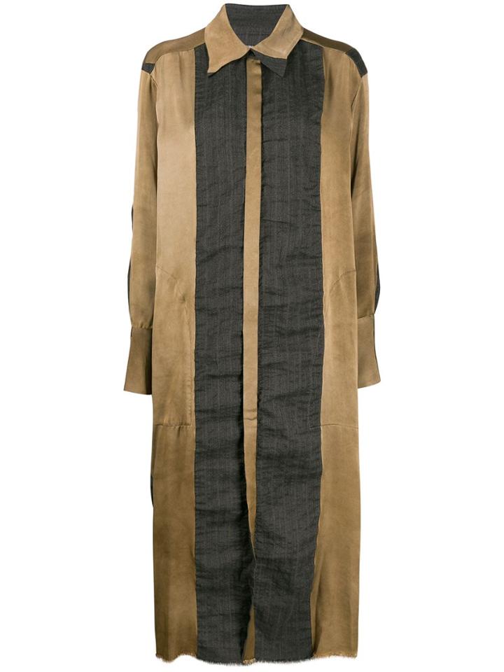 Uma Wang Amare Shirt Dress - Black