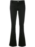 Dondup - Flared Jeans - Women - Cotton/spandex/elastane - 28, Black, Cotton/spandex/elastane