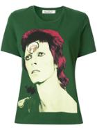 Undercover Bowie Print T-shirt - Green