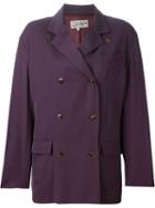 Jean Paul Gaultier Vintage Oversized Blazer, Women's, Size: 40, Pink/purple