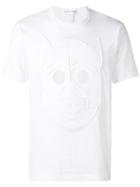 Comme Des Garçons Shirt Dog Embroidered T-shirt - White