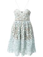 Self-portrait 'azaelea' Dress, Women's, Size: 10, Green, Polyester/spandex/elastane