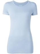 Majestic Filatures - Round Neck T-shirt - Women - Spandex/elastane/viscose - 3, Blue, Spandex/elastane/viscose