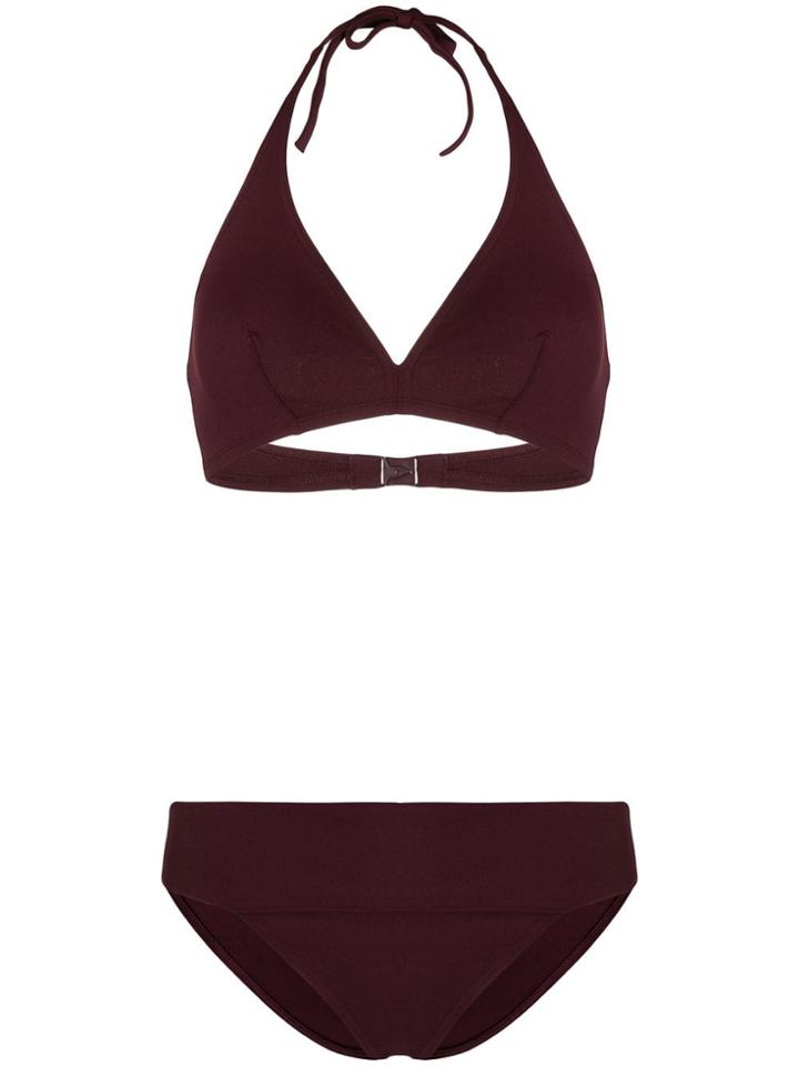 Eres Triangle Top Bikini - Purple