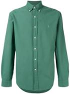 Polo Ralph Lauren - Embroidered Logo Button-down Shirt - Men - Cotton - M, Green, Cotton