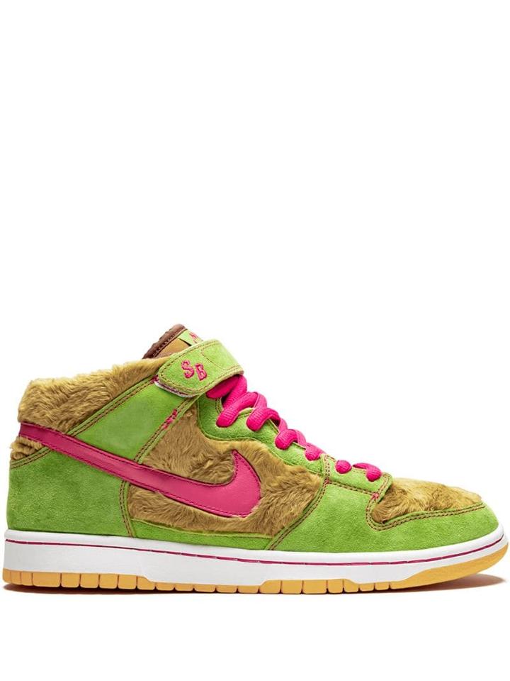 Nike Dunk Mid Premium Sneakers - Green