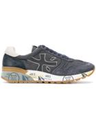 White Premiata Mick Sneakers - Blue