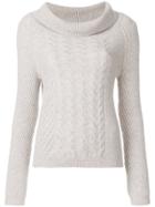 N.peal Cable Knit Jumper - Nude & Neutrals
