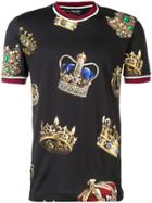 Dolce & Gabbana Crowns T-shirt - Black