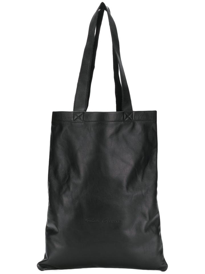 Rick Owens Shopping Tote - Black