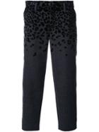 Kolor Animal Print Cropped Tapered Trousers