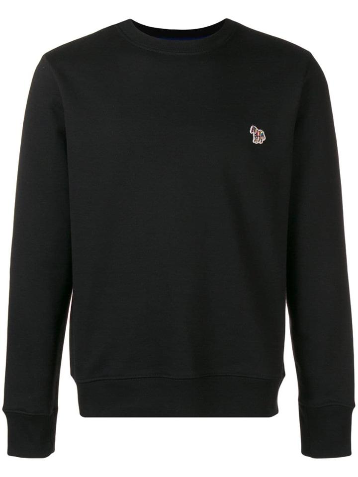 Ps By Paul Smith Embroidered Logo Sweatshirt - Black