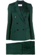Calvin Klein Double-breasted Tailored Suit - Green