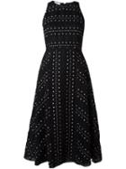 Giamba Embellished Flare Dress