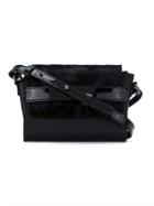Tufi Duek Fur Trim Mini Bag - Black