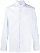 Barba Micro-pattern Shirt - White