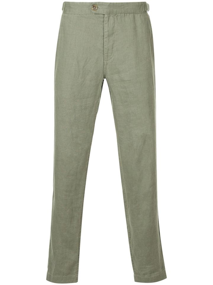 Venroy Straight Leg Lounge Trousers - Green