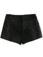 Saint Laurent Fil Coupé Shorts - Black