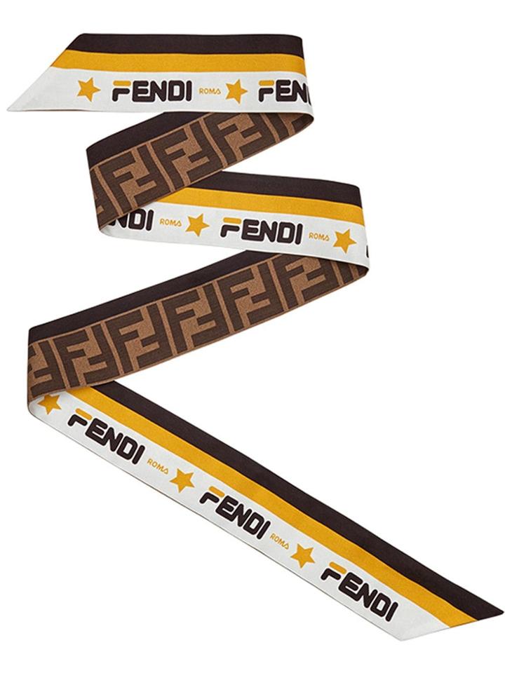 Fendi Fendimania Two-sided Wrappy - Brown