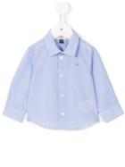 Armani Junior - Classic Chest Logo Shirt - Kids - Cotton - 6 Mth, Blue