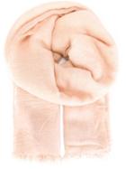 Dondup 'flourette' Scarf, Women's, Pink/purple, Polyamide/polyester/modal/mohair