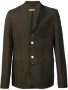 Marni Tech-poly Jacket, Men's, Size: 50, Green, Cotton/polyester