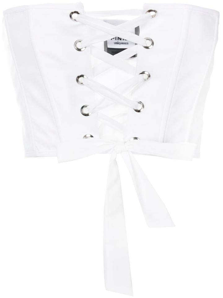 Pinko Carlina Corset - White